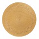 Lugar Americano 38cm Dourado Escuro Poliéster  